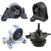 Brand New A6588 A6589 A6591 A4511 Front Left  Rear Engine Motor & Transmission Mount 4PCS. for 2001-2005 1.7L L4 Japanese Cars