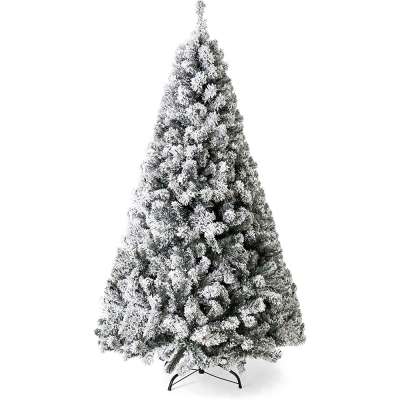 New Customized Premium PVC Needles Soild Metal stand Artifical Christmas Tree for indoor and Outdoor